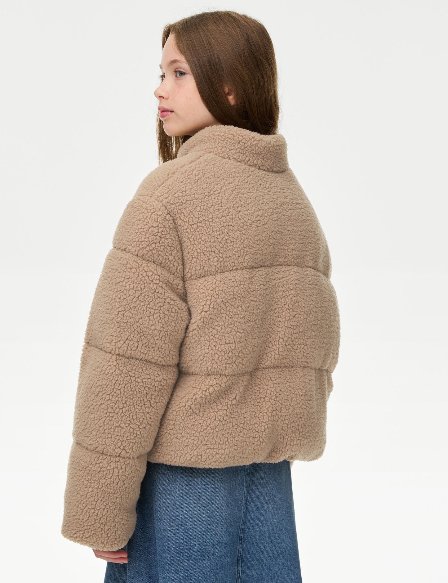 Puffer Şişme Borg Ceket