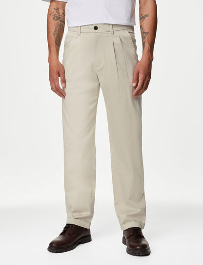 Tapered Fit Chino Pantolon