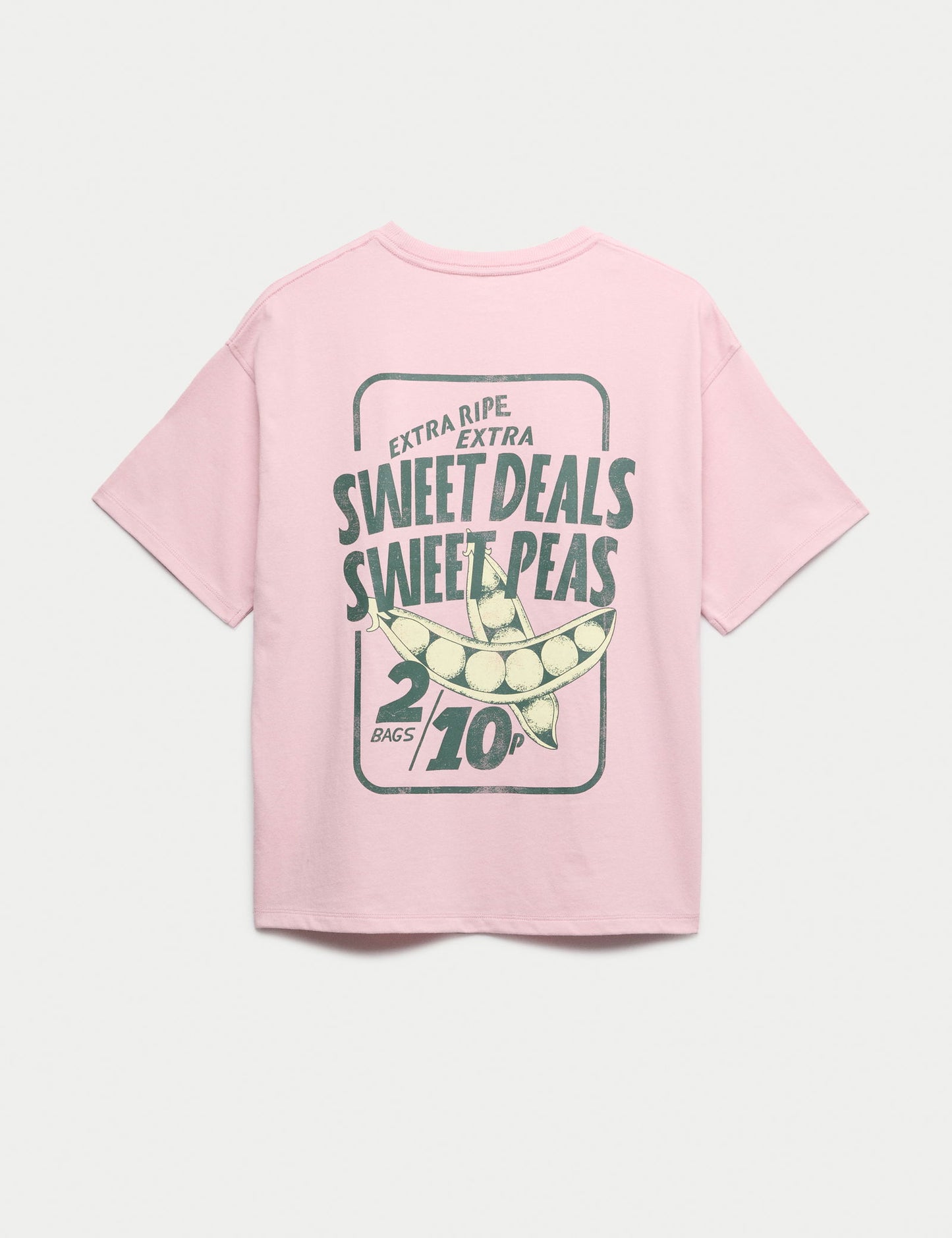 Sweet Pea Baskılı T-shirt