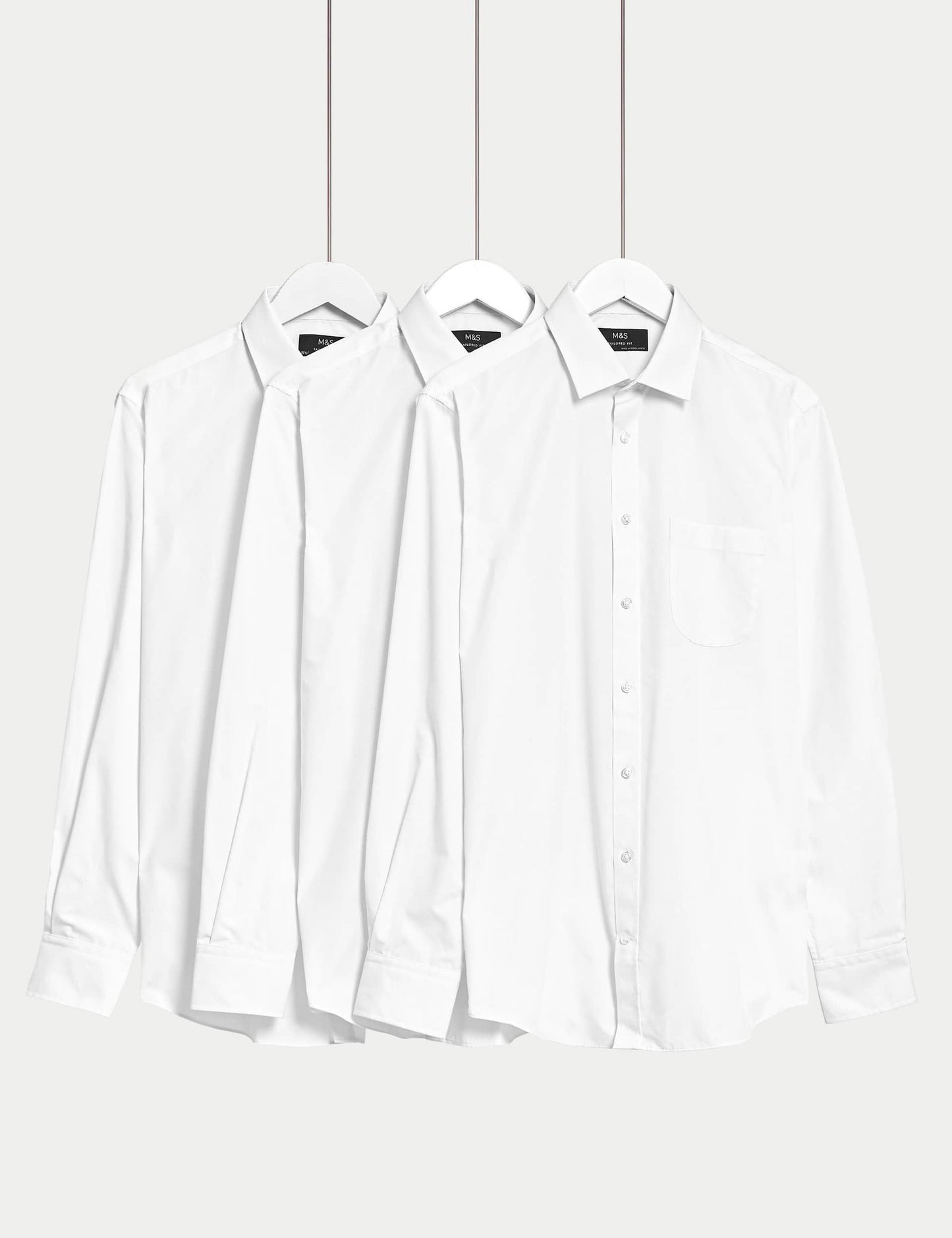 3'lü Tailored Fit Gömlek Seti