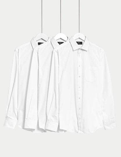 3'lü Tailored Fit Gömlek Seti