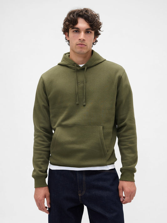 Yeşil Relaxed Gap Mini-logo Sweatshirt