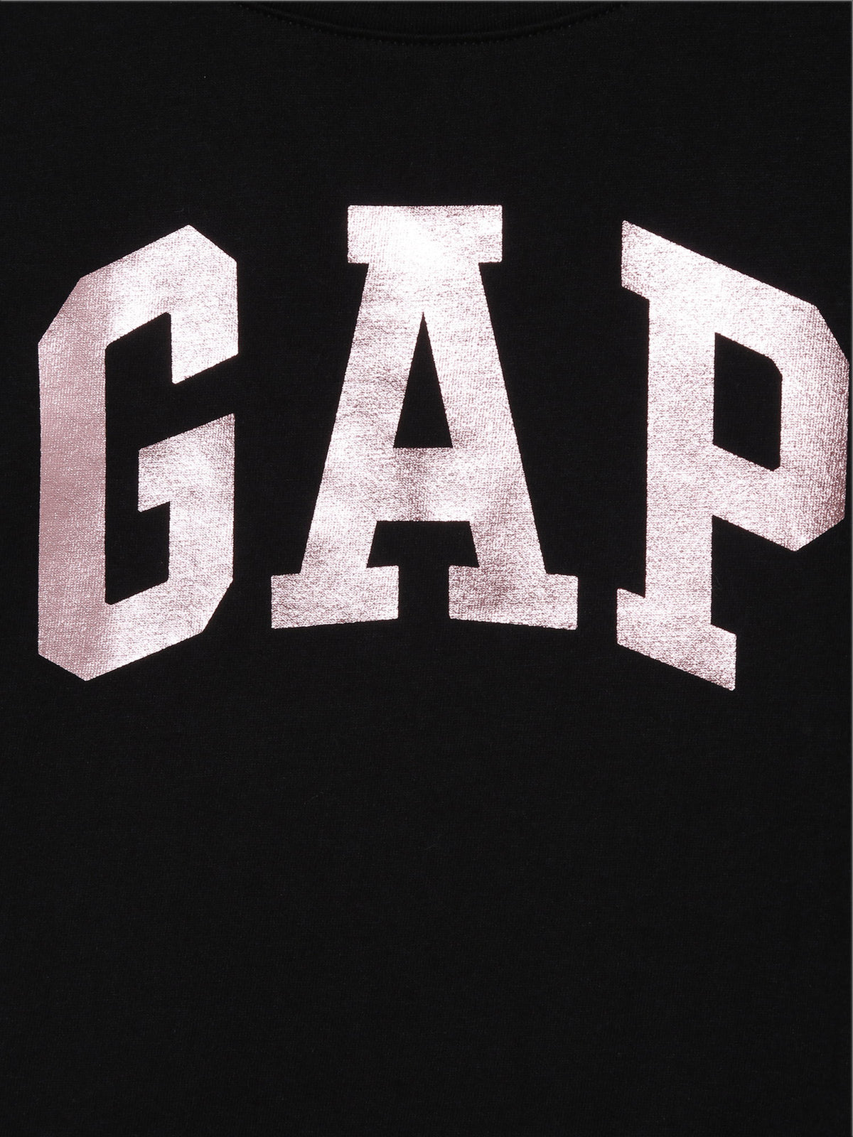 Siyah Gap Logo T-shirt