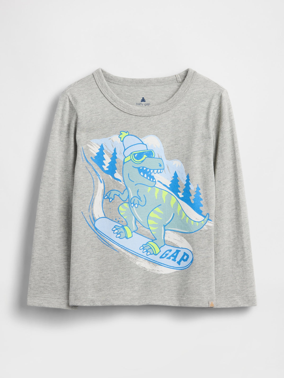 Beyaz Grafik Baskılı T-shirt