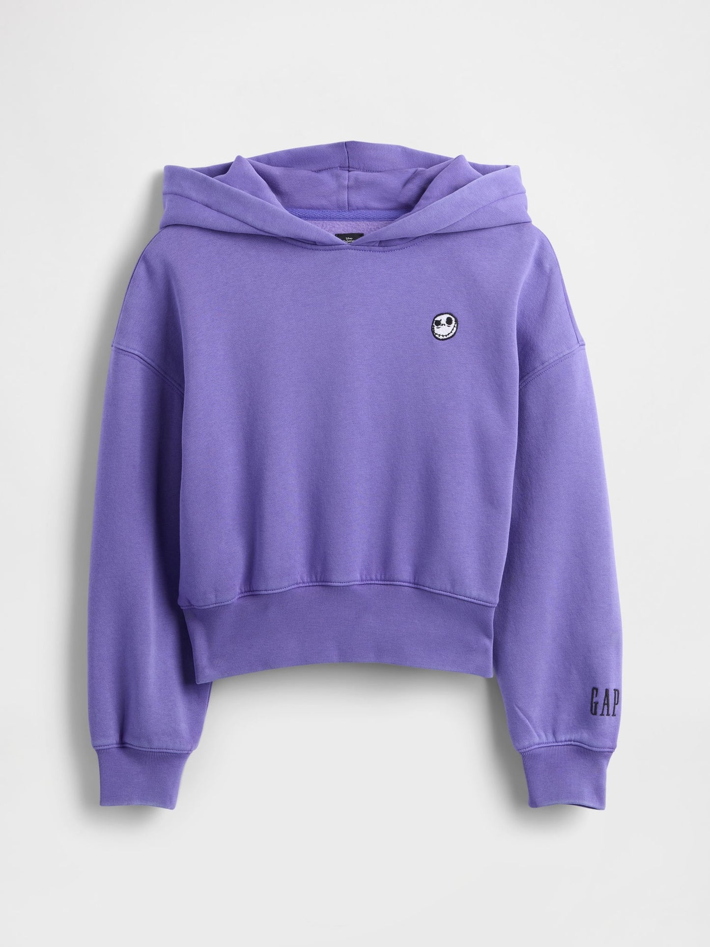 Mor Gap × Disney Tim Burton’s The Nightmare Before Christmas Vintagesoft Crop Sweatshirt