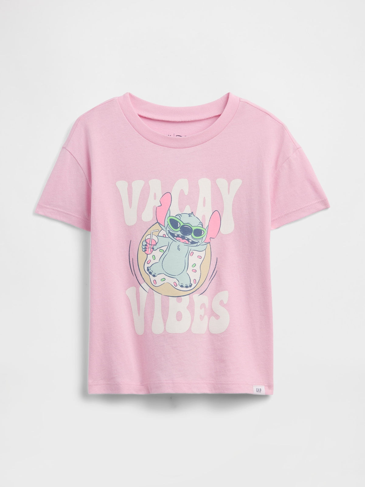 Açık Pembe Disney Grafik Baskılı T-shirt