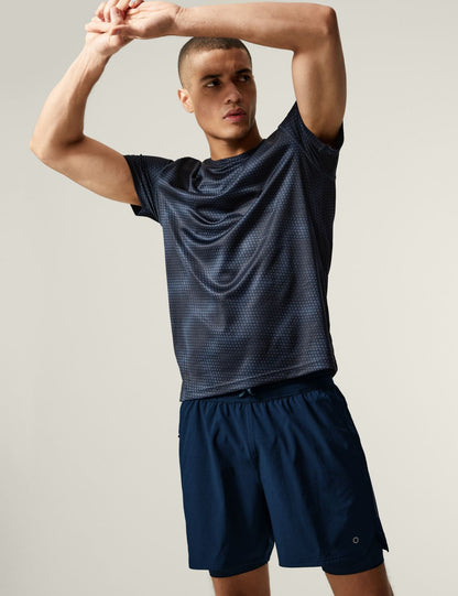 Çift Katlı Regular Fit Şort