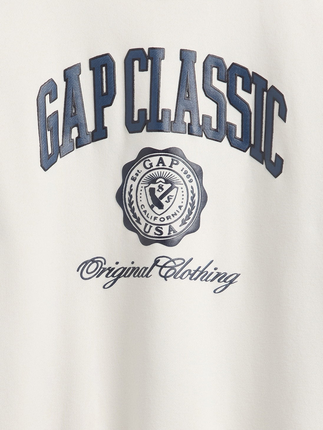Beyaz Vintagesoft Relaxed Logo Sweatshirt