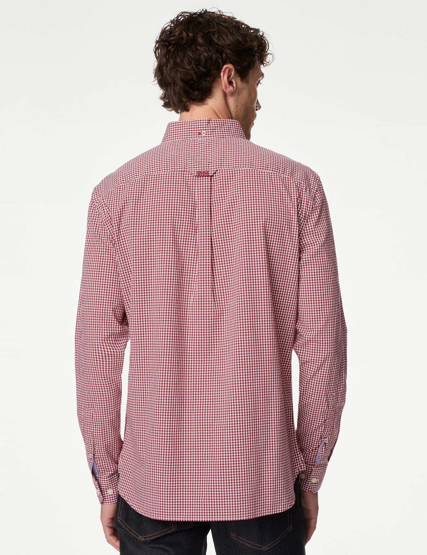 Uzun Kollu Easy Iron Oxford Gömlek