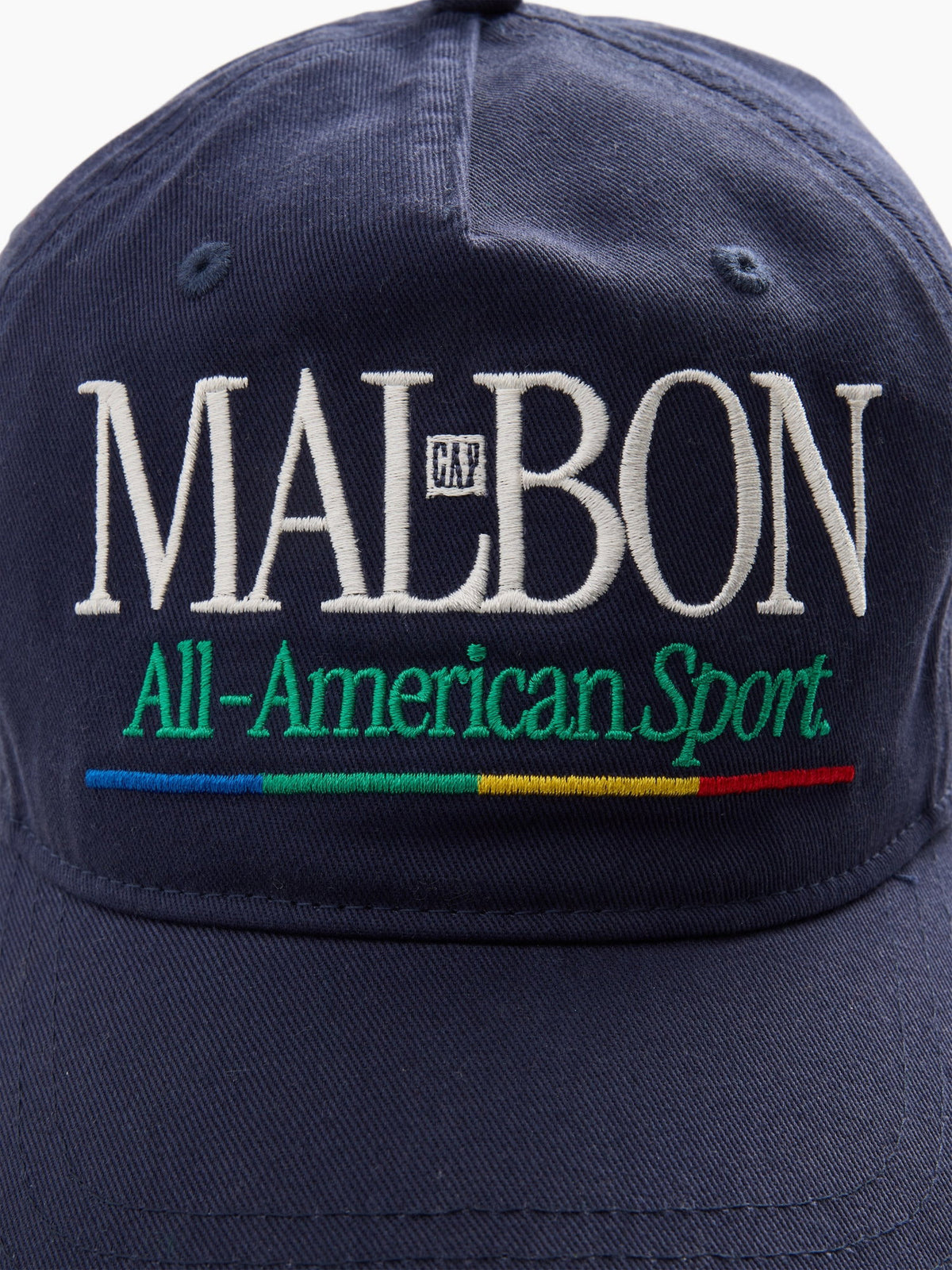 Lacivert Gap × Malbon Logo Beyzbol Şapka