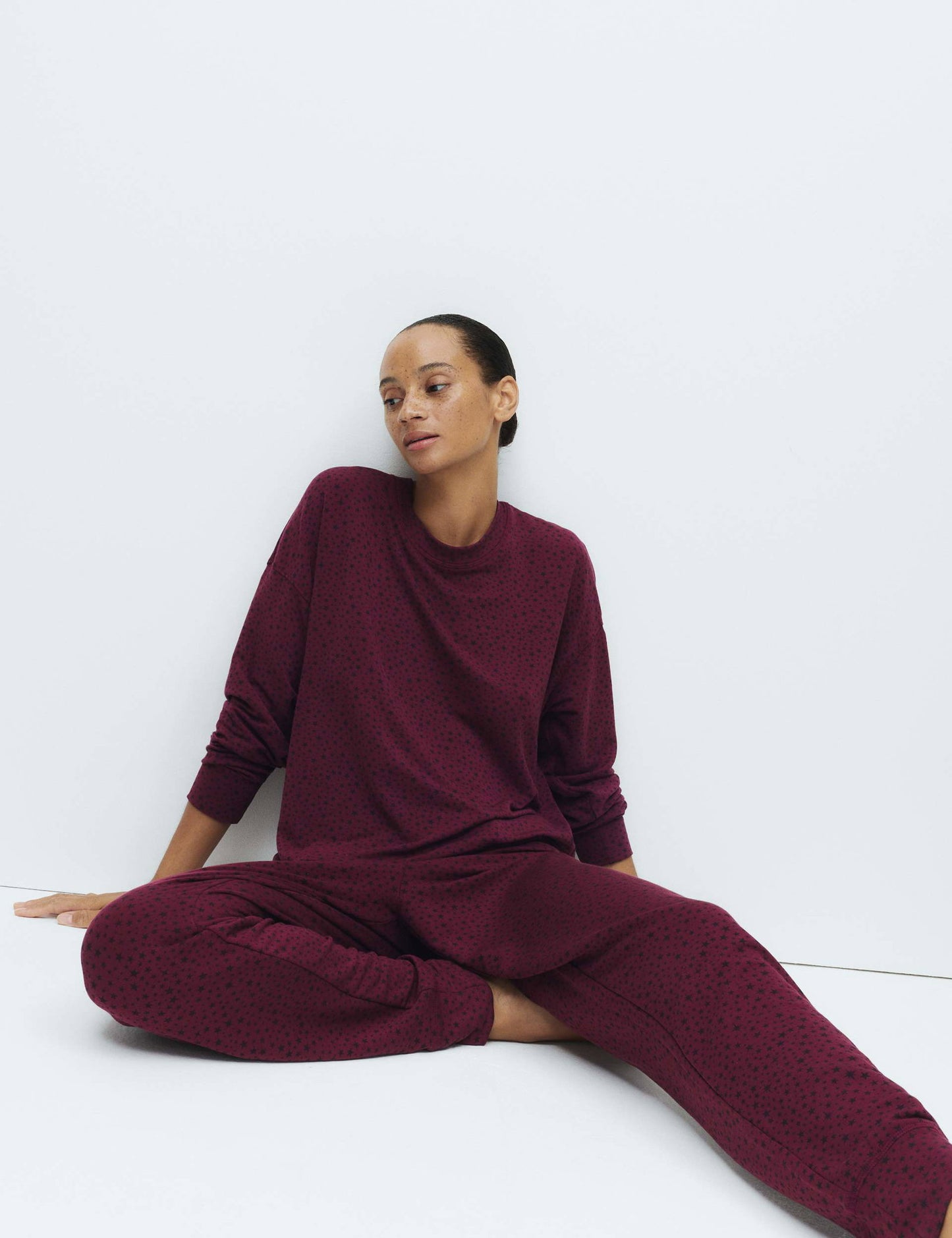 Flexifit Yıldız Baskılı Pijama Takımı