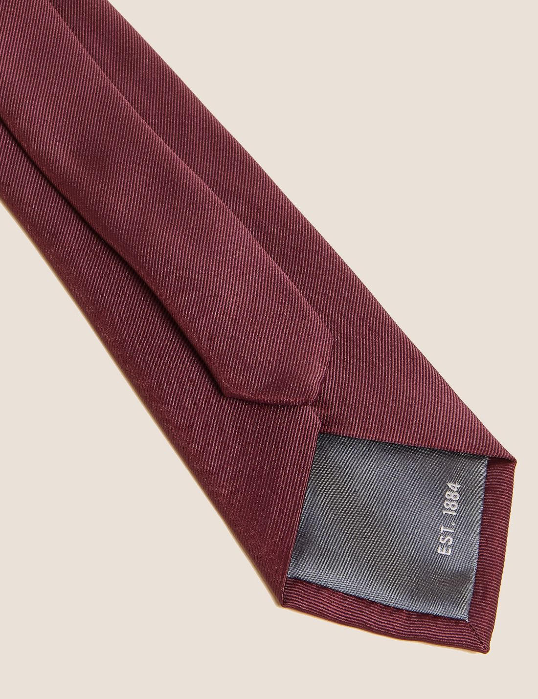 Regular Fit Dokulu Kravat
