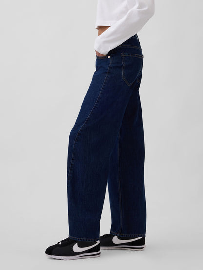 Mavi High Rise Barrel Jean Pantolon
