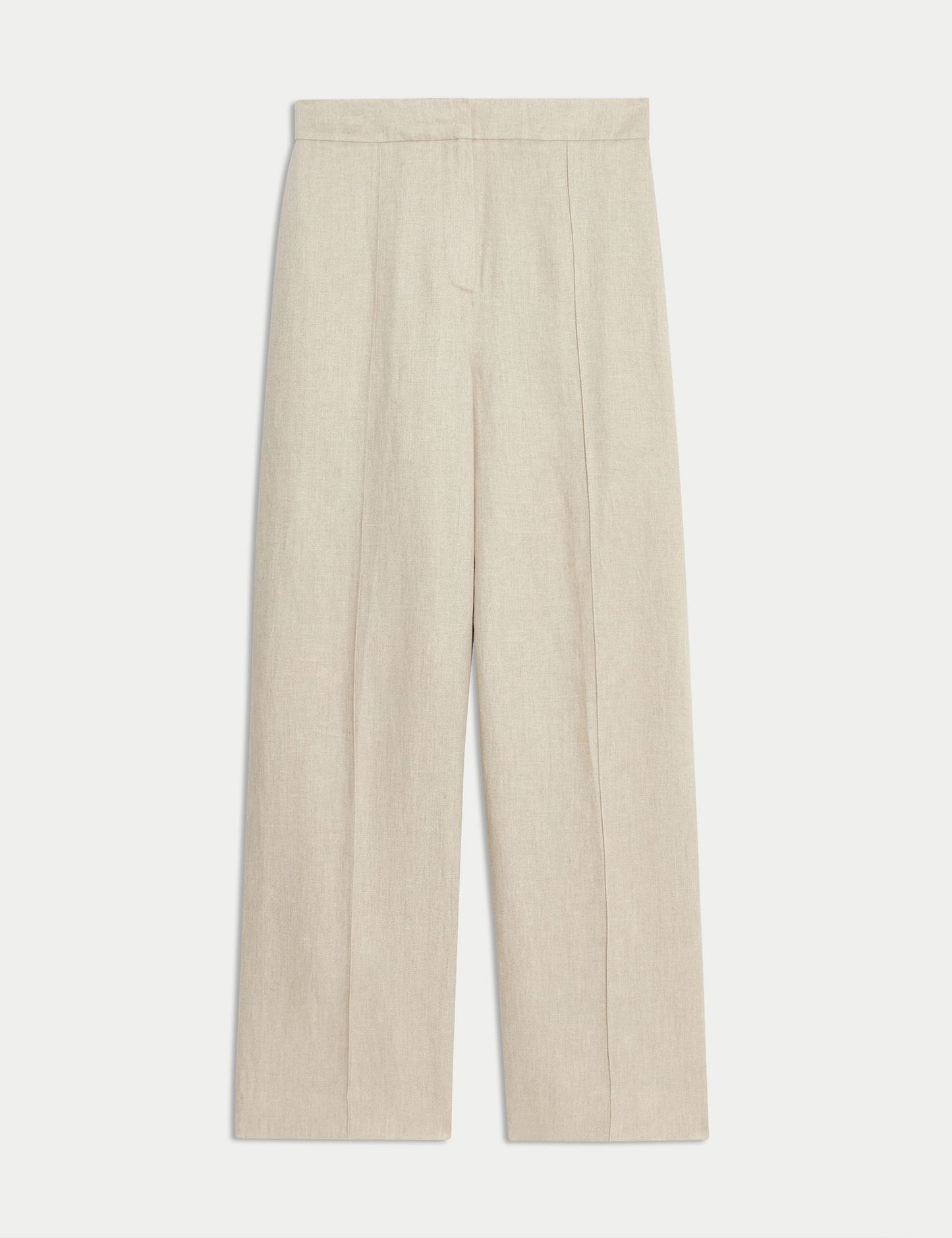 Jaeger Saf Keten Wide Leg Pantolon
