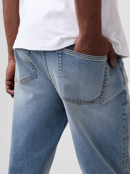 Açık Mavi Gapflex Düz Jean Pantolon