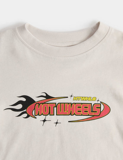 2'li Saf Pamuklu Hot Wheels™ Çocuk Üstü