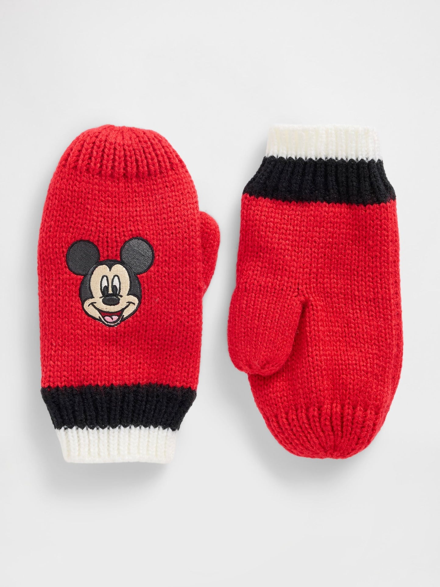 Kırmızı Gap × Disney Mickey Mouse Eldivenler