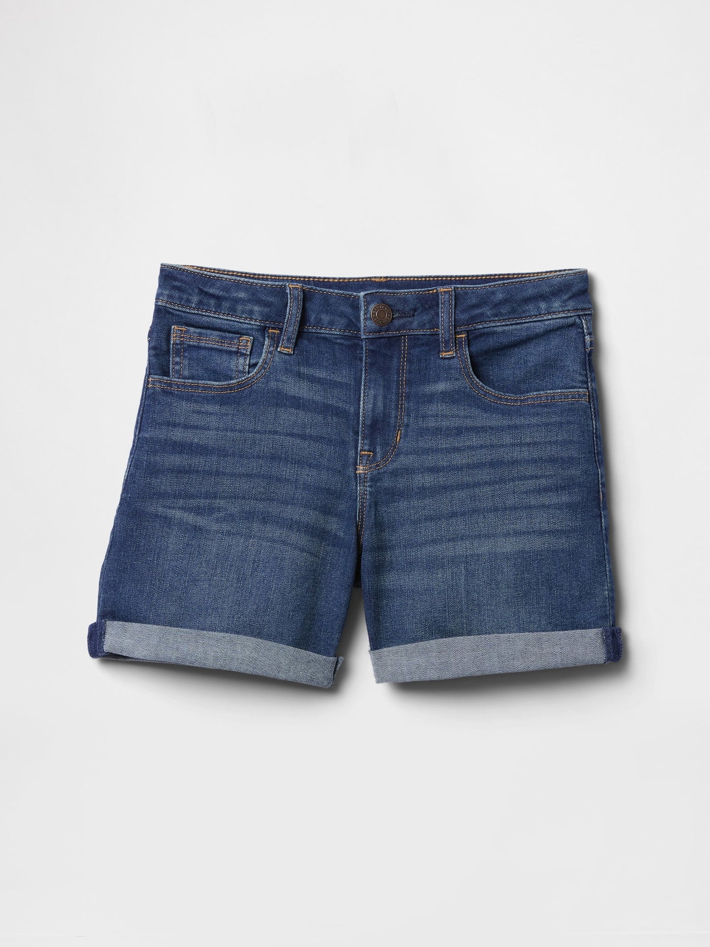 Mavi Denim Midi Şort