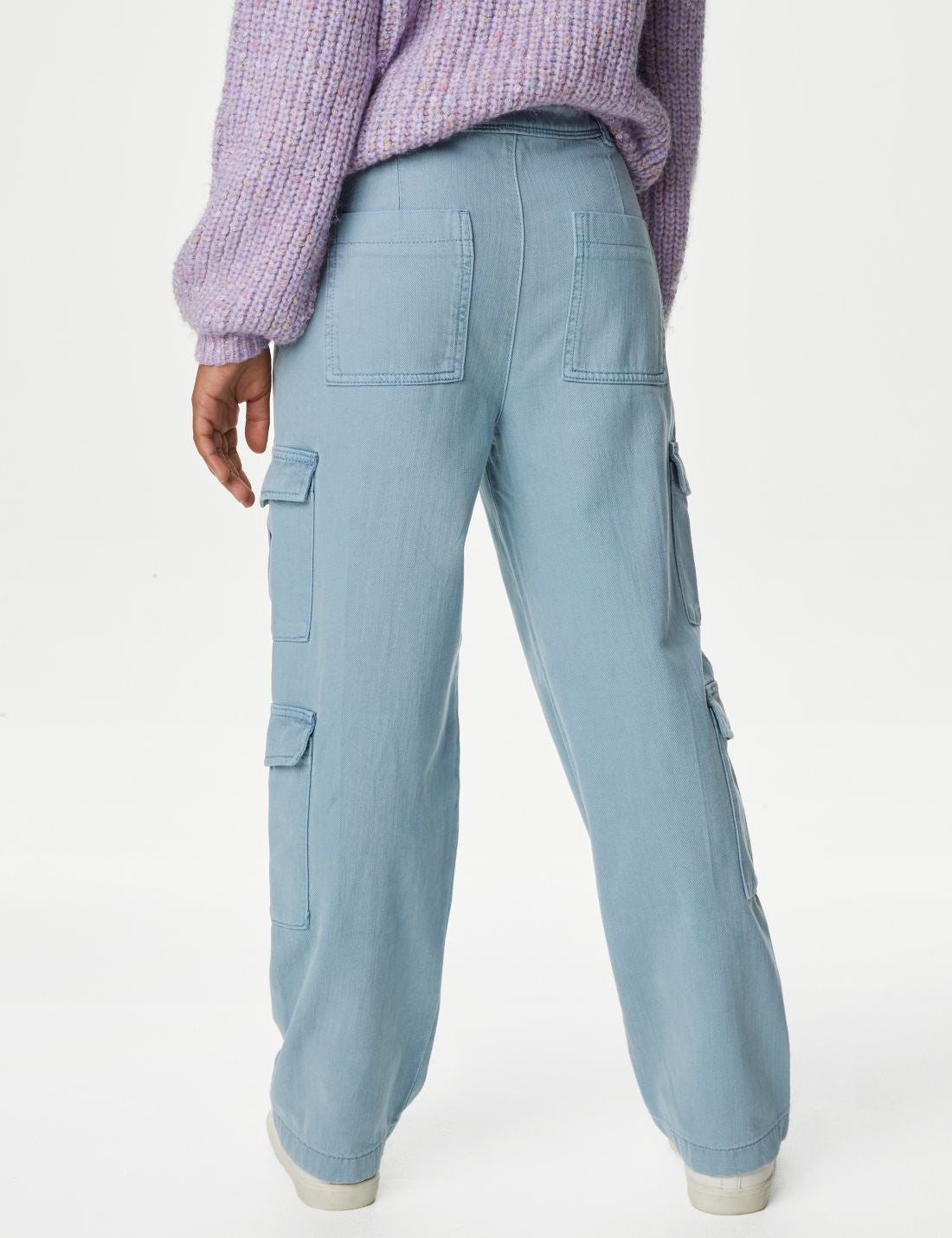 Straight Denim Kargo Jean (6-16 Yaş)