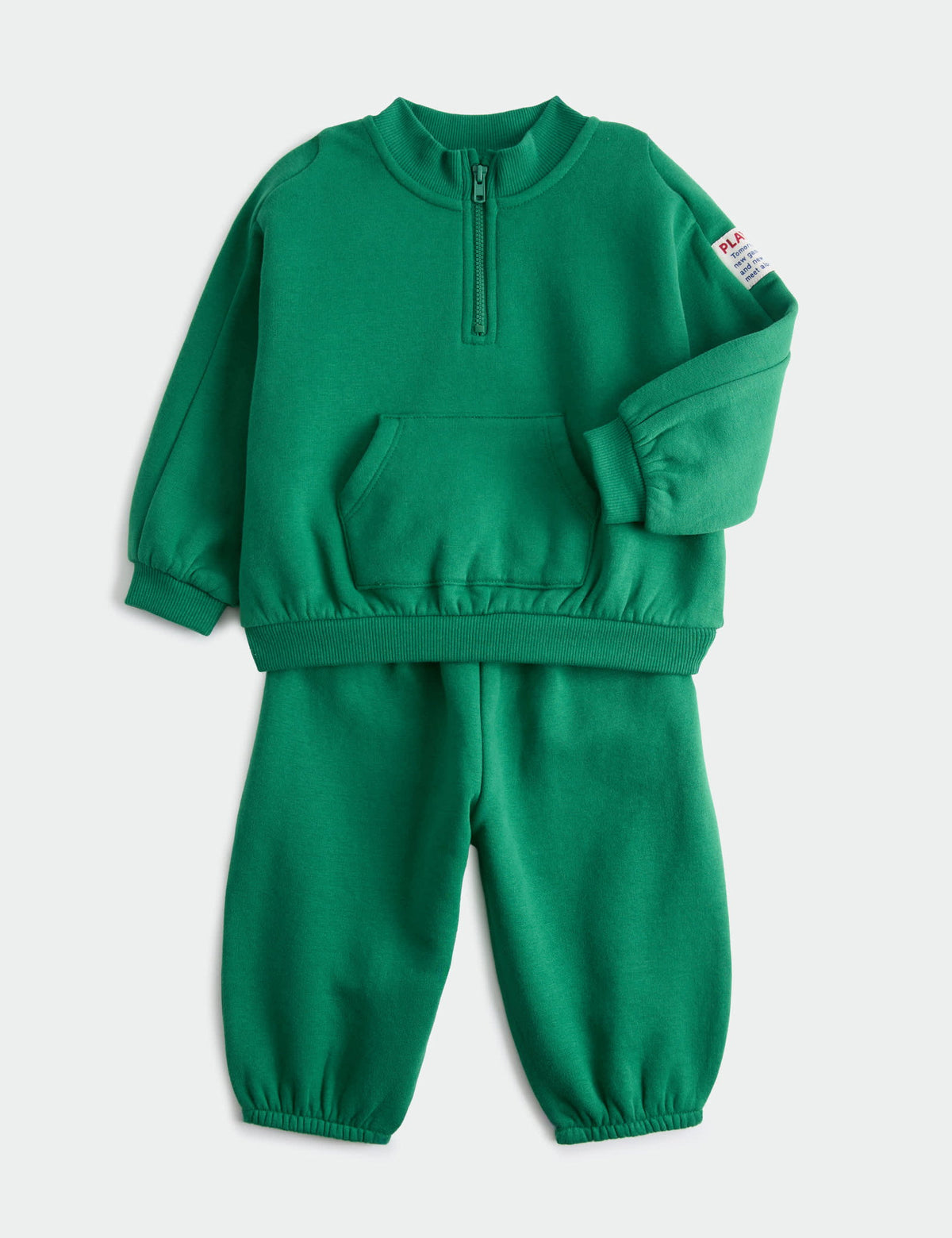Pamuk Karışımlı Sweatshirt Ve Eşofman Altı Seti