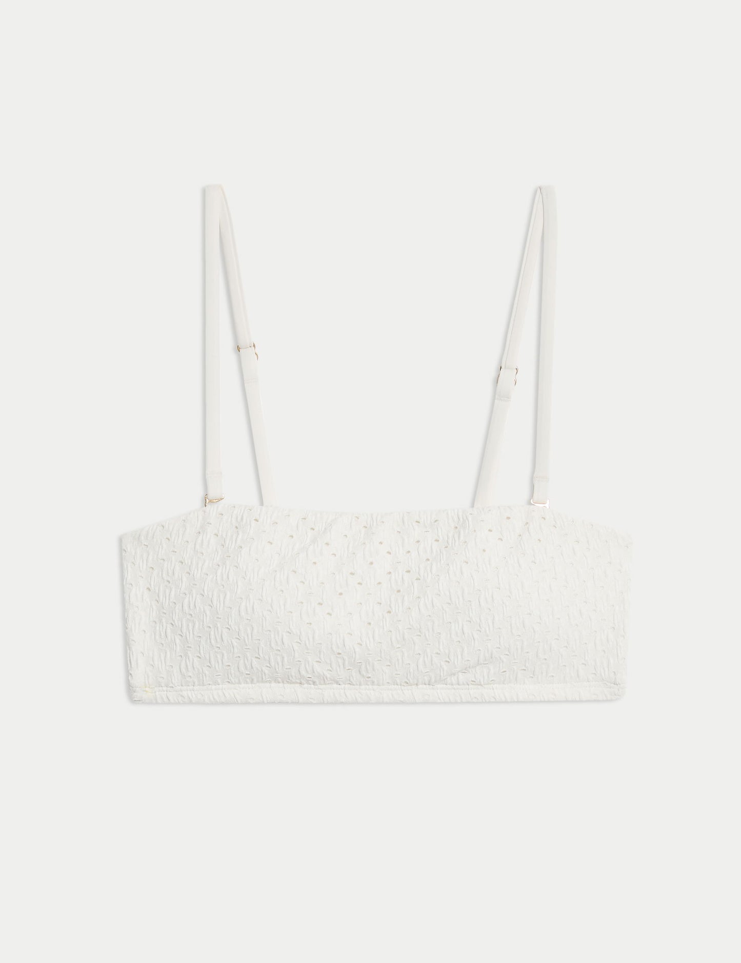 Kare Yaka Bandeau Bikini Üstü