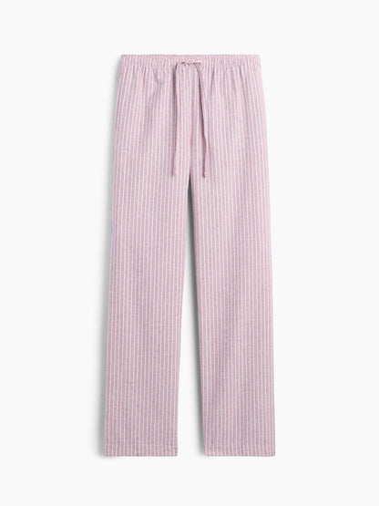 Açık Pembe Softest Flannel Pijama Altı