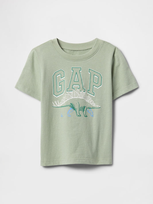 Yeşil Grafik T-Shirt