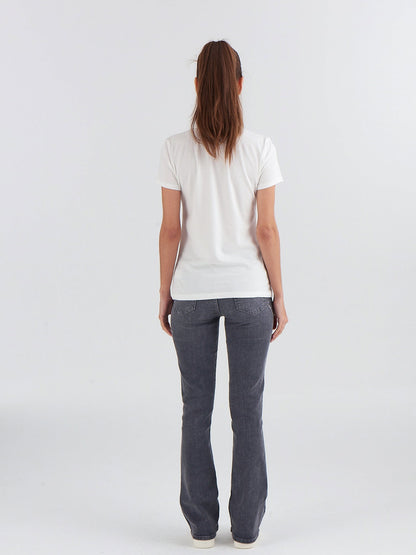 Beyaz Gap Istanbul Logo T-shirt