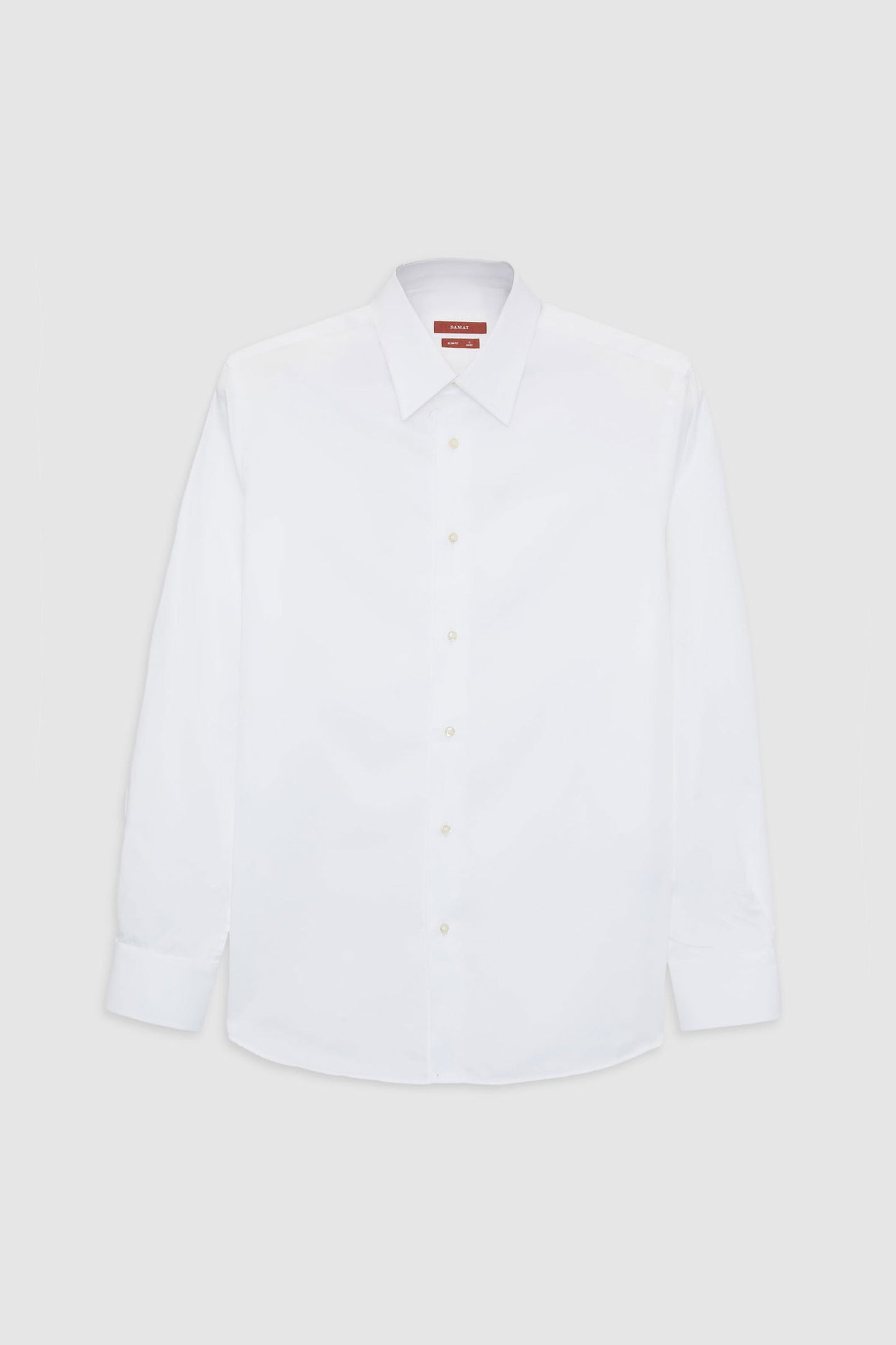 Damat Comfort Beyaz Düz Gömlek
