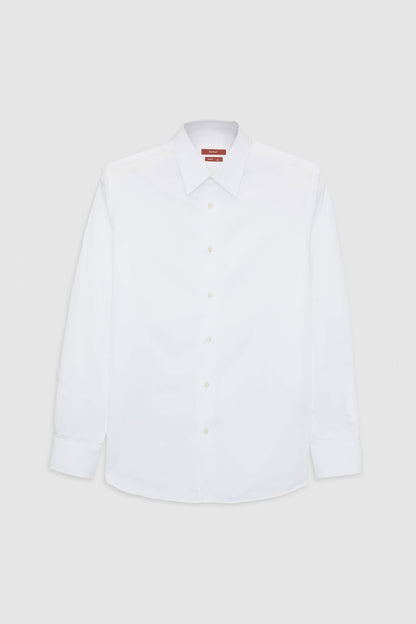 Damat Comfort Beyaz Düz Gömlek