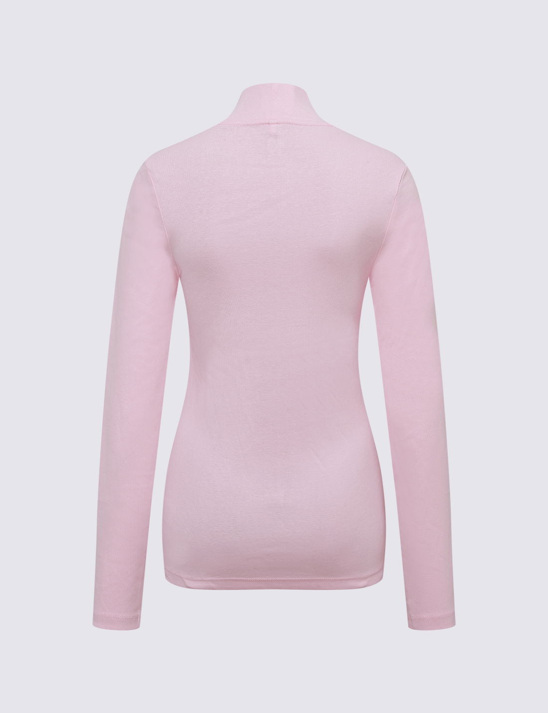 Pamuklu Boğazlı Yaka Slim Fit Üst