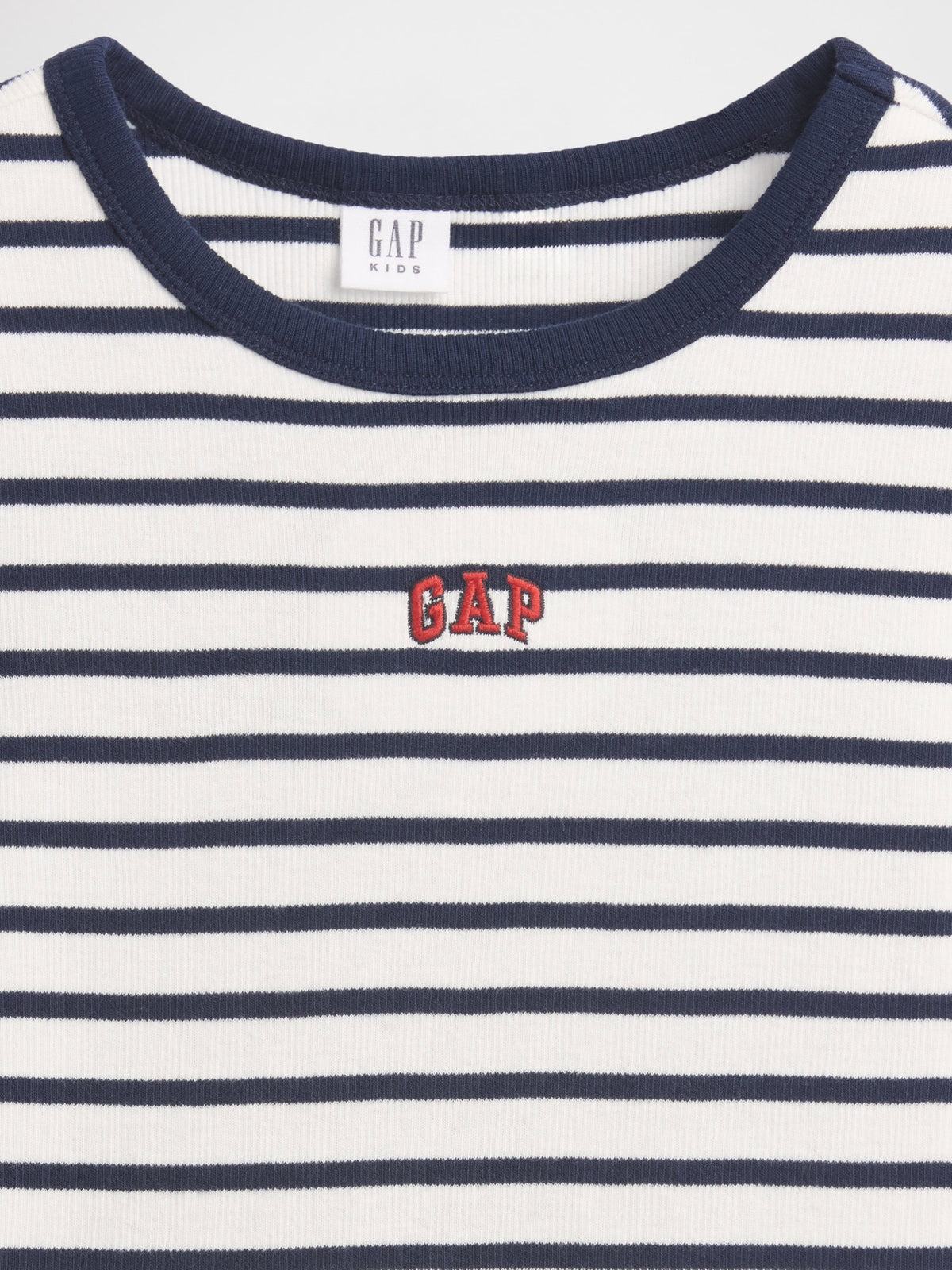 Kırık Beyaz Işlemeli Fitilli T-shirt