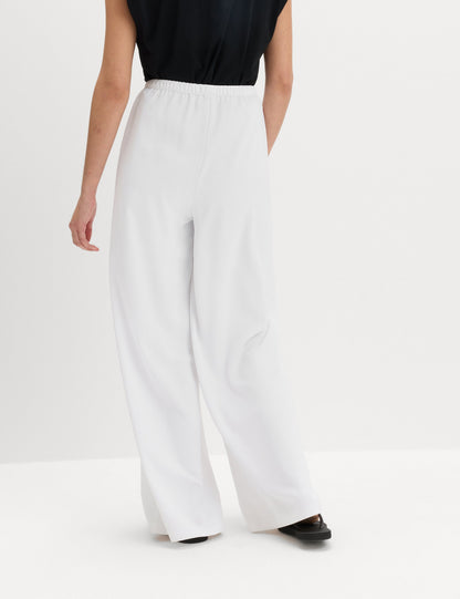 Yüksek Bel Wide Leg Pantolon