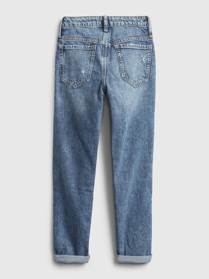Mavi Distressed Girlfriend Washwell™ Jean Pantolon
