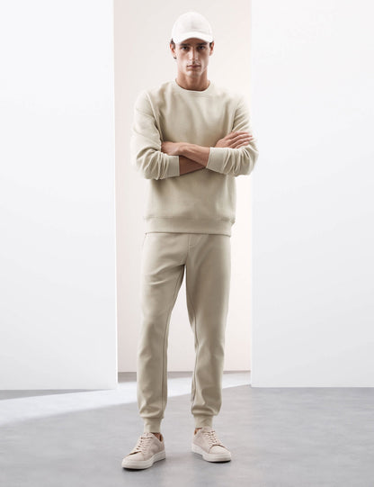 Saf Pamuklu Regular Fit Sweatshirt
