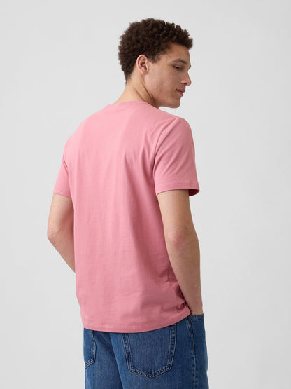Açık Kırmızı Everyday Soft Gap Mini Logo T-shirt