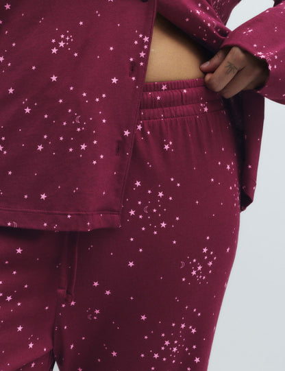 Pamuk-modal Baskılı Pijama Takımı
