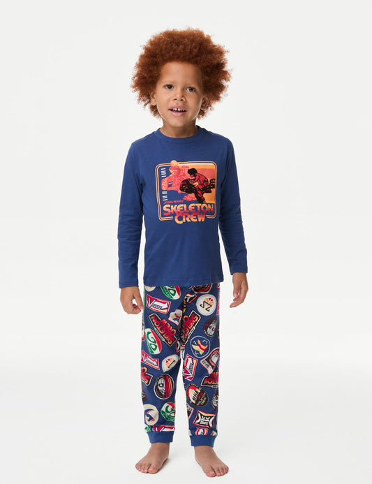 Saf Pamuklu Star Wars:trade_mark: Pijama Takımı (1-7 Yaş)