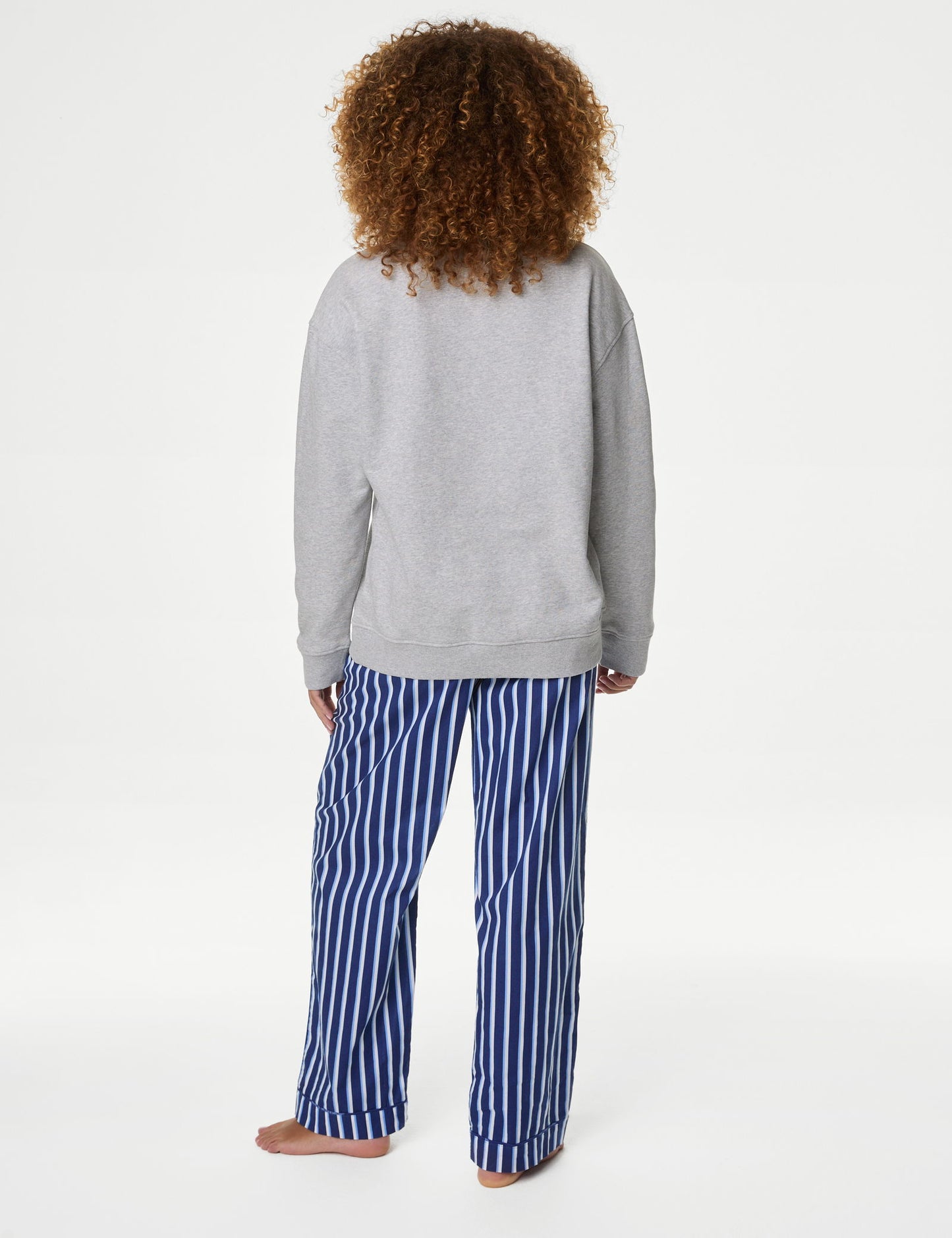 Cool Comfort™ Çizgili Pijama Takımı