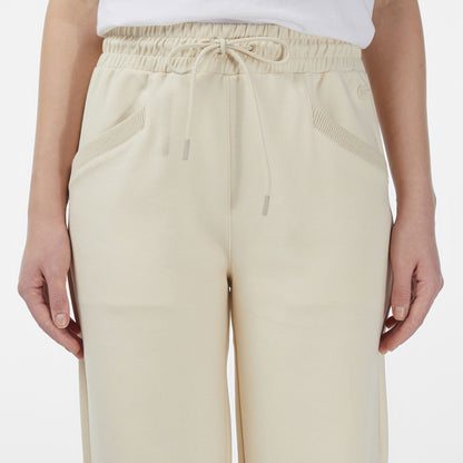 Lacoste Kadın Straight Fit Krem Eşofman Altı