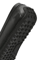 Erkek Siyah Tokalı Deri Loafer