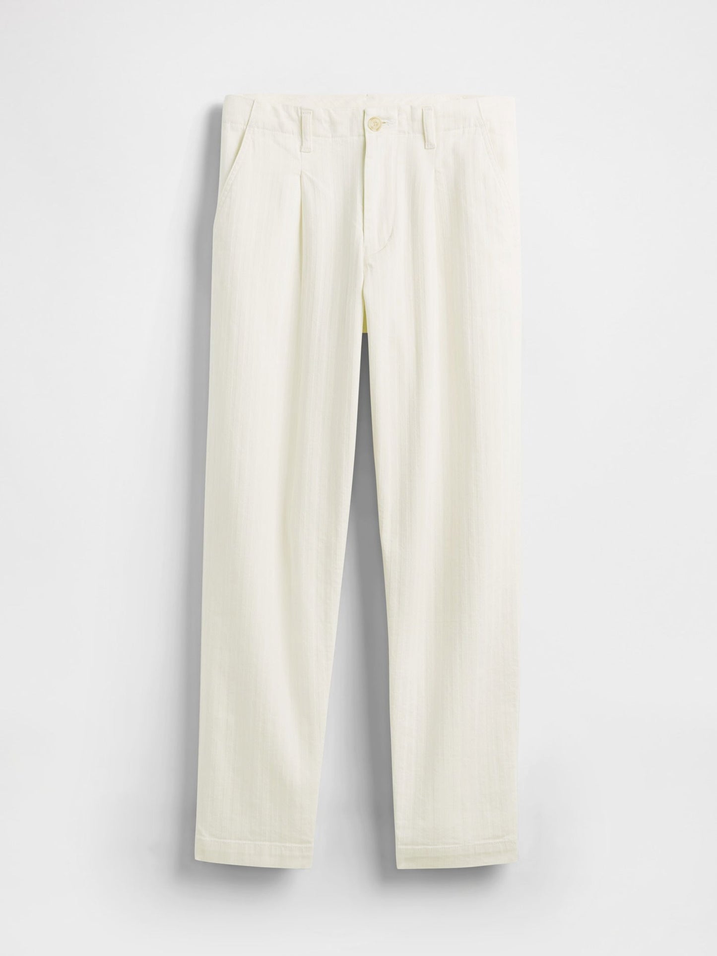 Kırık Beyaz Gap × Dôen Pileli Denim Pantolon