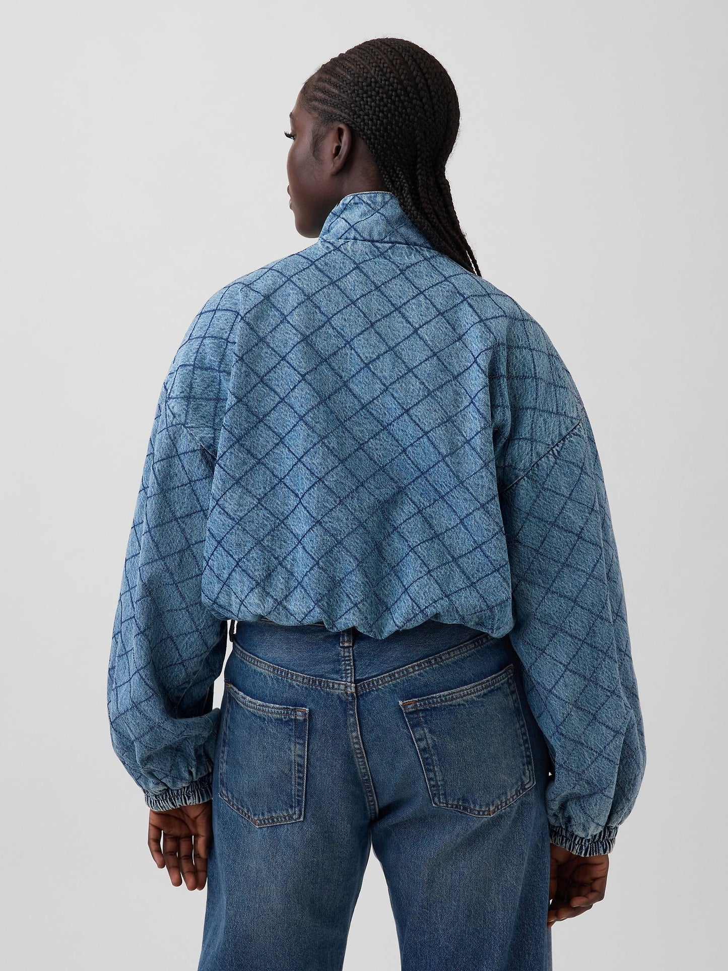 Mavi Gap × Hfr Dikişli Denim Bomber Ceket By Latouché