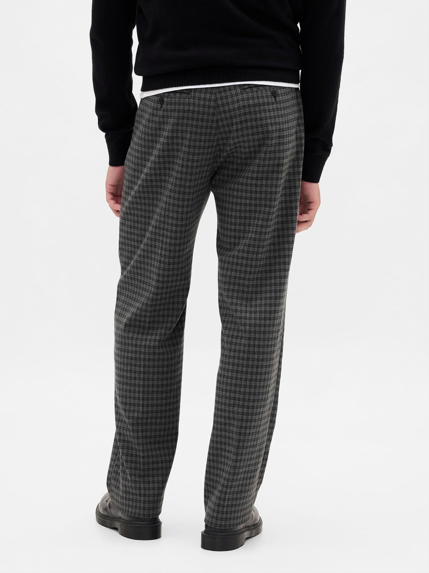 Gri 365 Yün Karışımı Relaxed Pantolon