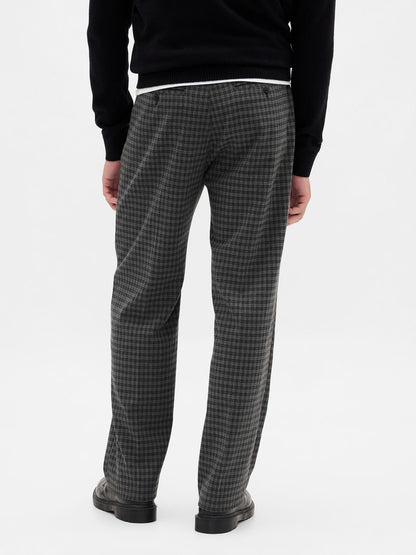 Gri 365 Yün Karışımı Relaxed Pantolon