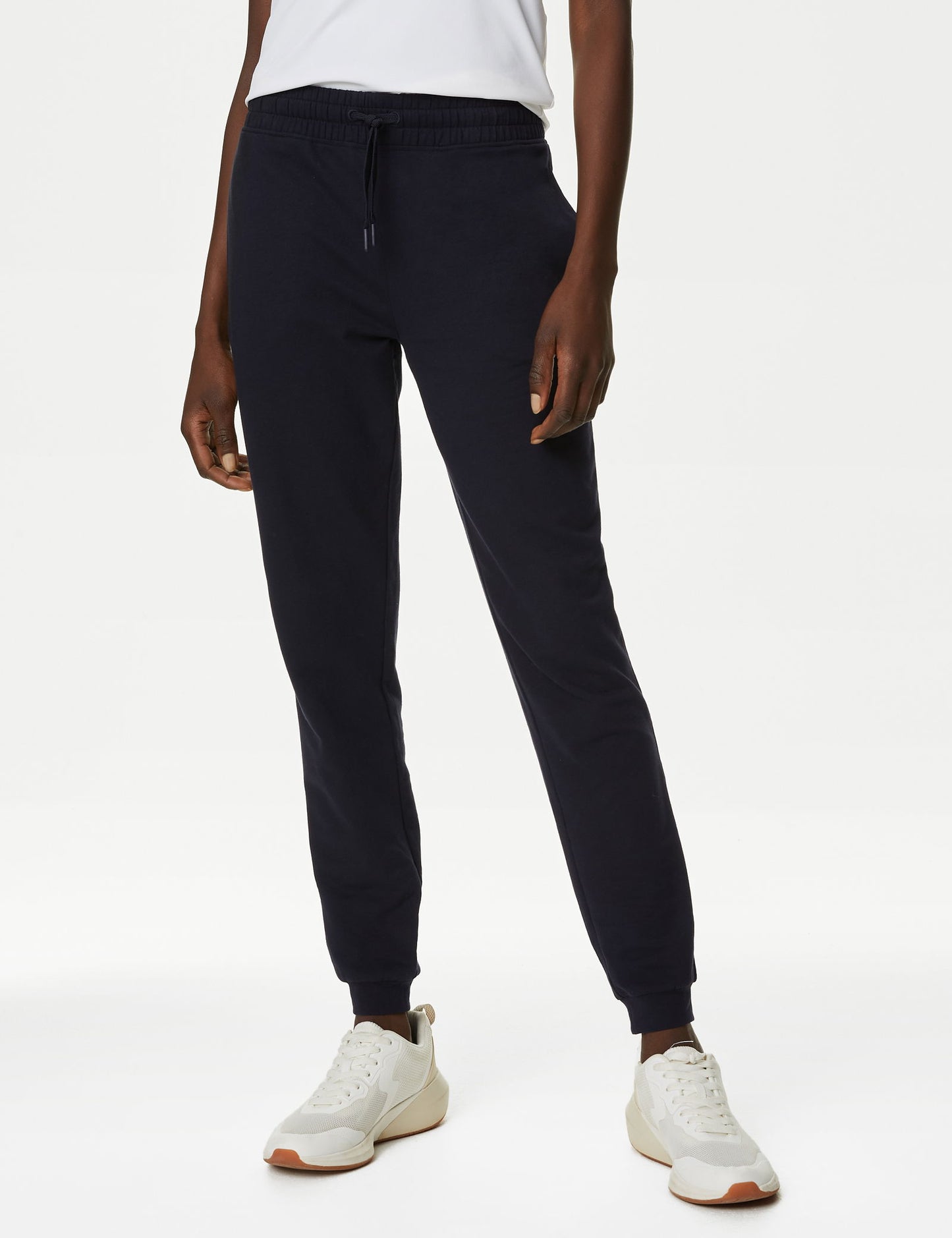 Tapered Fit Yüksek Bel Jogger Eşofman Altı