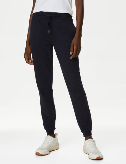 Tapered Fit Yüksek Bel Jogger Eşofman Altı
