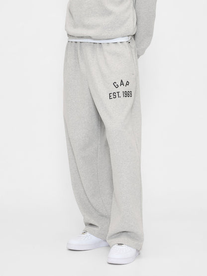 Açık Gri Vintagesoft Gap Logo Baggy Eşofman Altı