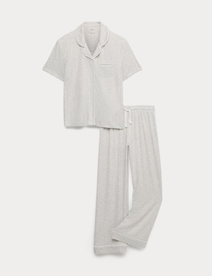 Kısa Kollu Pijama Takımı