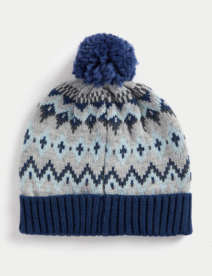 Fair Isle Desenli Bere (1-13 Yaş)